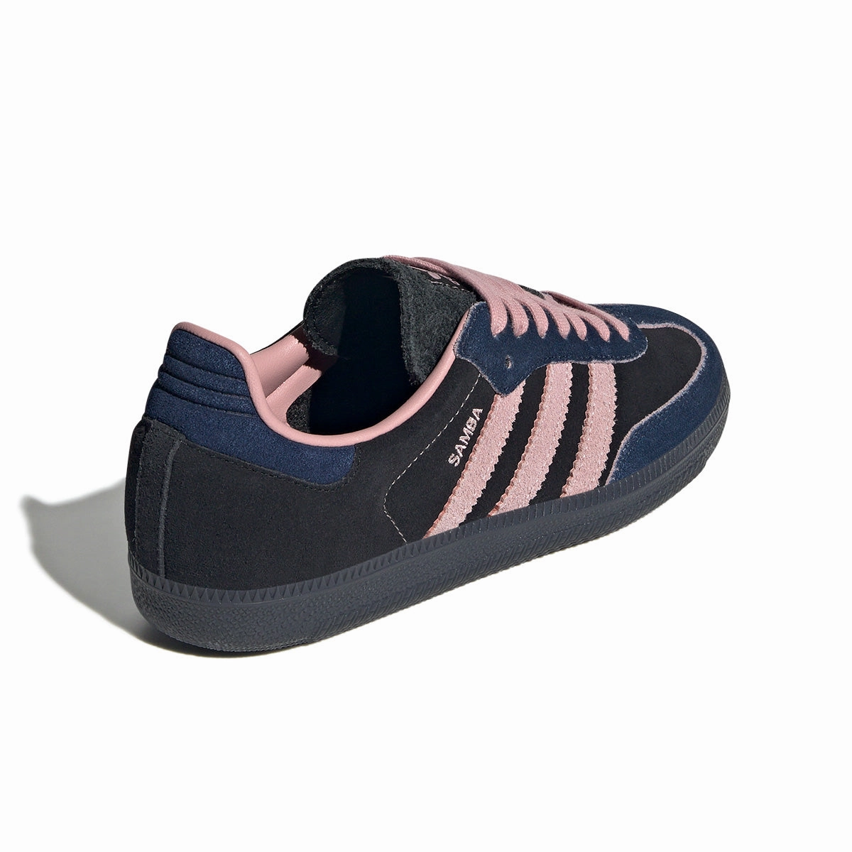 Adidas New Shoes For Soccer Wmns Samba OG 'Black Wonder Mauve Night Indigo'