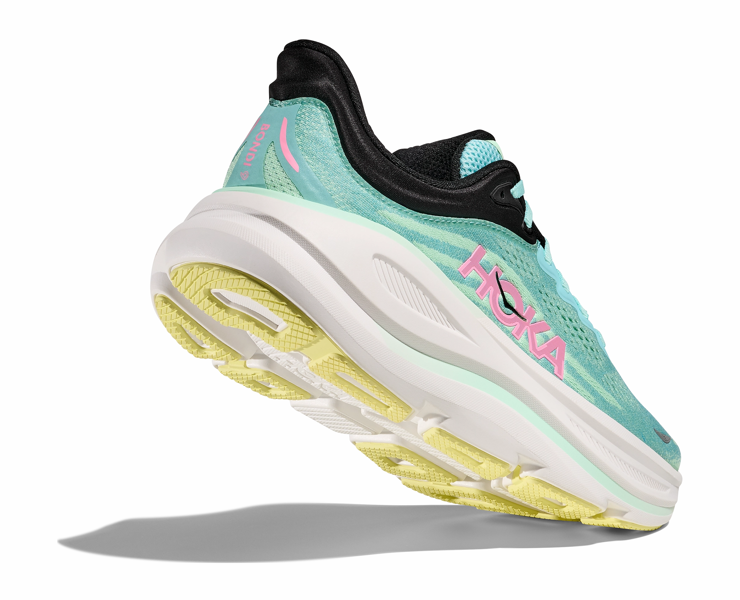 WOMEN'S BONDI 9 - WIDE D - BTF BLUE SPARK/MINT FLUORITE Best Shoes For Gym And Running