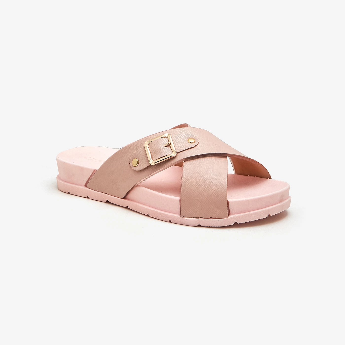 Women's Chunky Cross Slippers Ugg Shoes Slippers