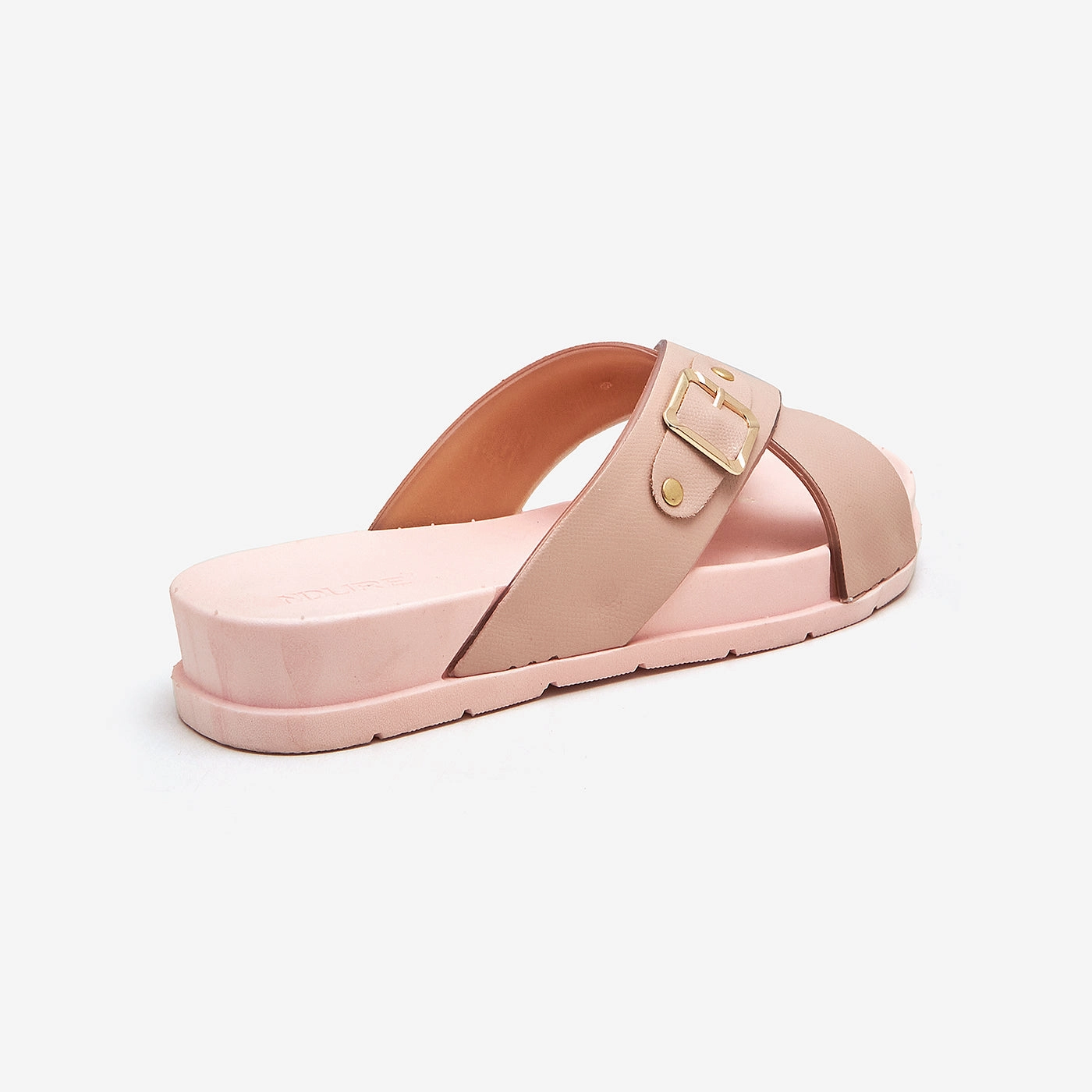 House Slippers With Headlights Women's Chunky Cross Slippers