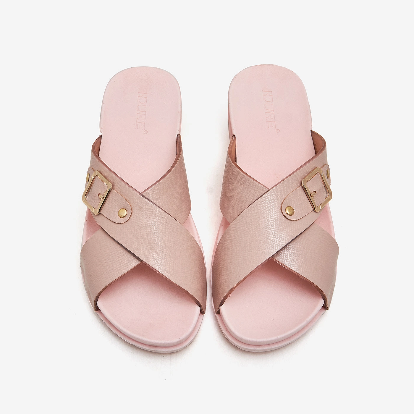 Slide In Slippers Women's Chunky Cross Slippers