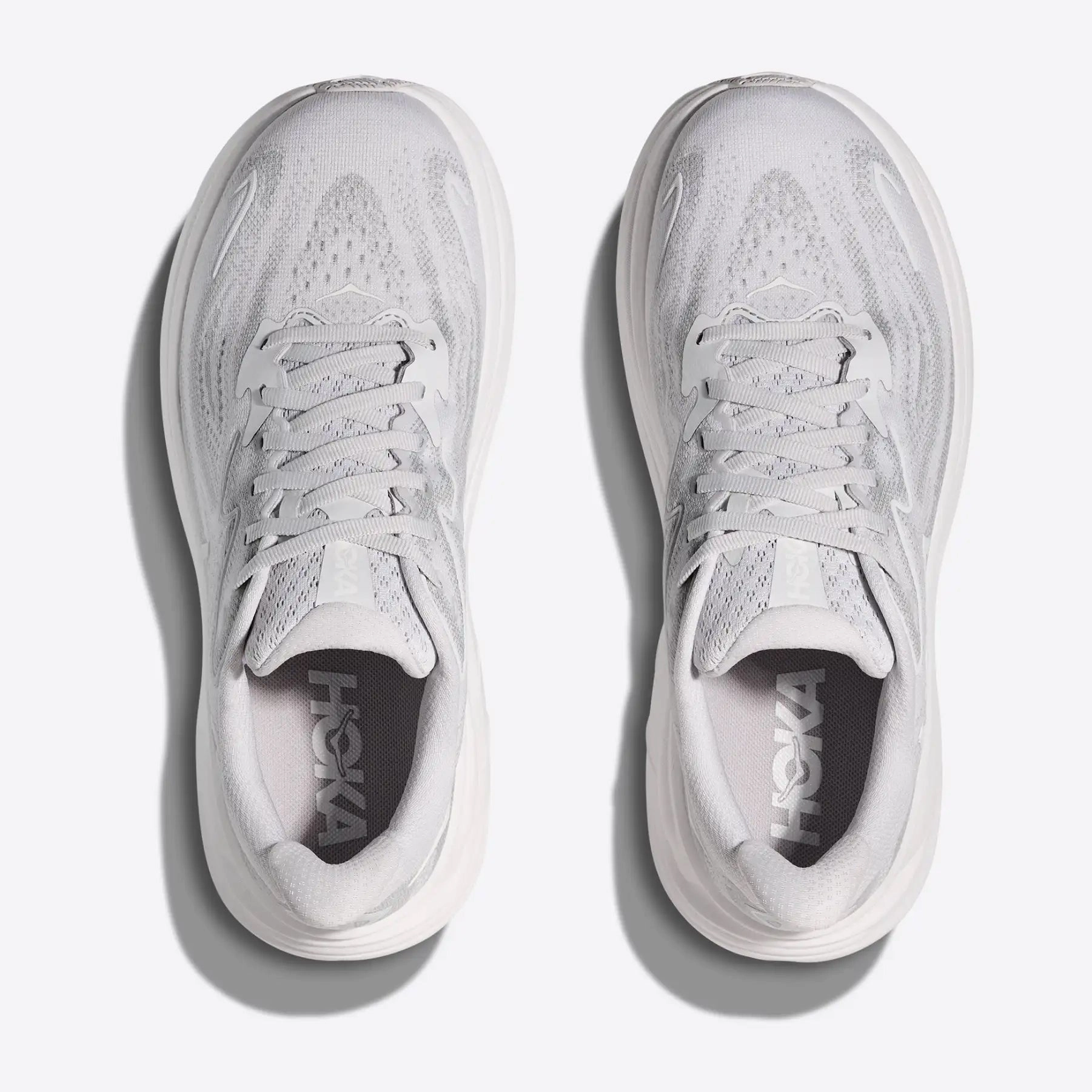 Women's Clifton 10 Running Shoes Cosmic Grey / Stardust Neon Shoes