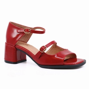 Women's Double Jane Sandals In Ot Red Sandals Casual Comfort