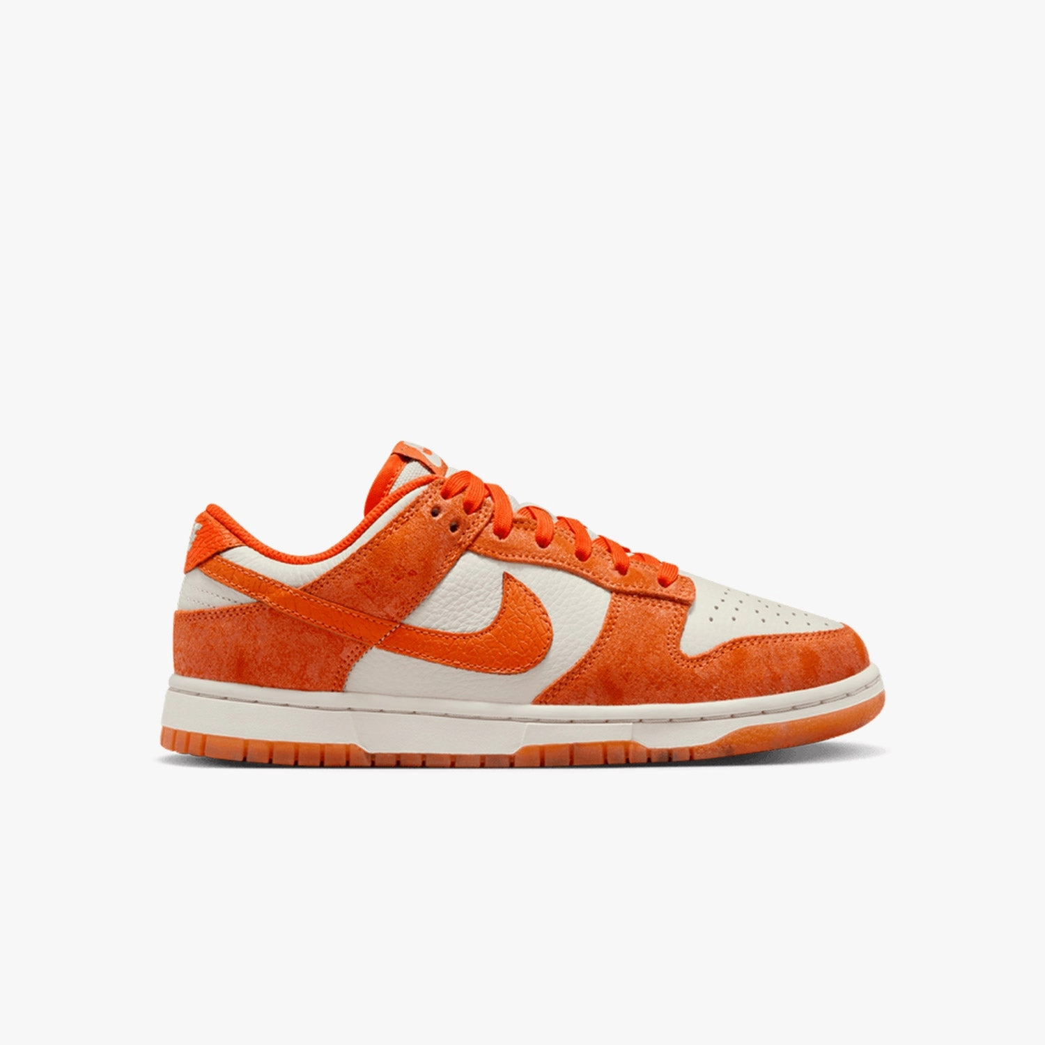 Women's Dunk Low "Cracked Orange" Nike Shoes Wide Width