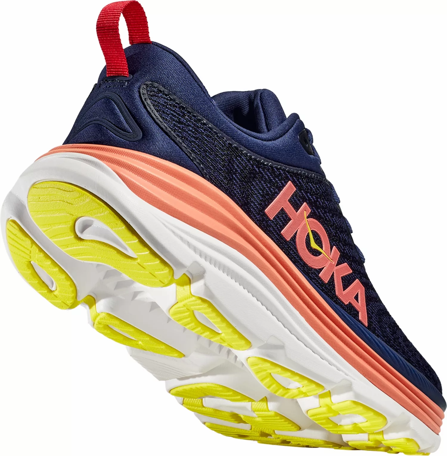 Women's Hoka Gaviota 5 (Evening Sky/Coral) Transport Shoes