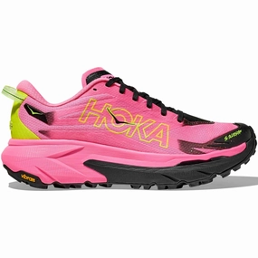 Women's Mafate 5 Trail Running Shoes Neon Rose / Black Kenosha