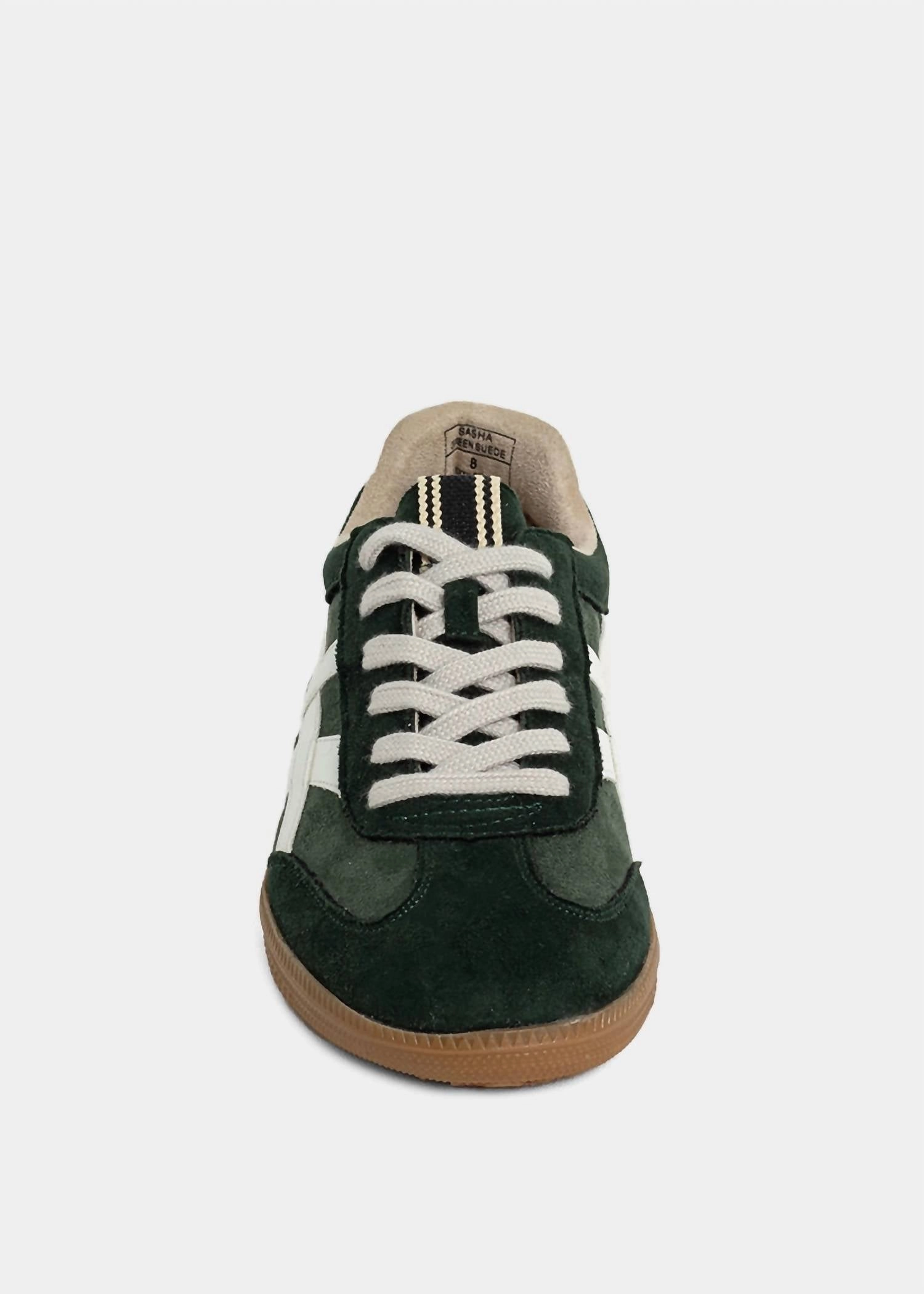 Sneakers Tabi Women's Sasha Suede Sneakers In Green Suede