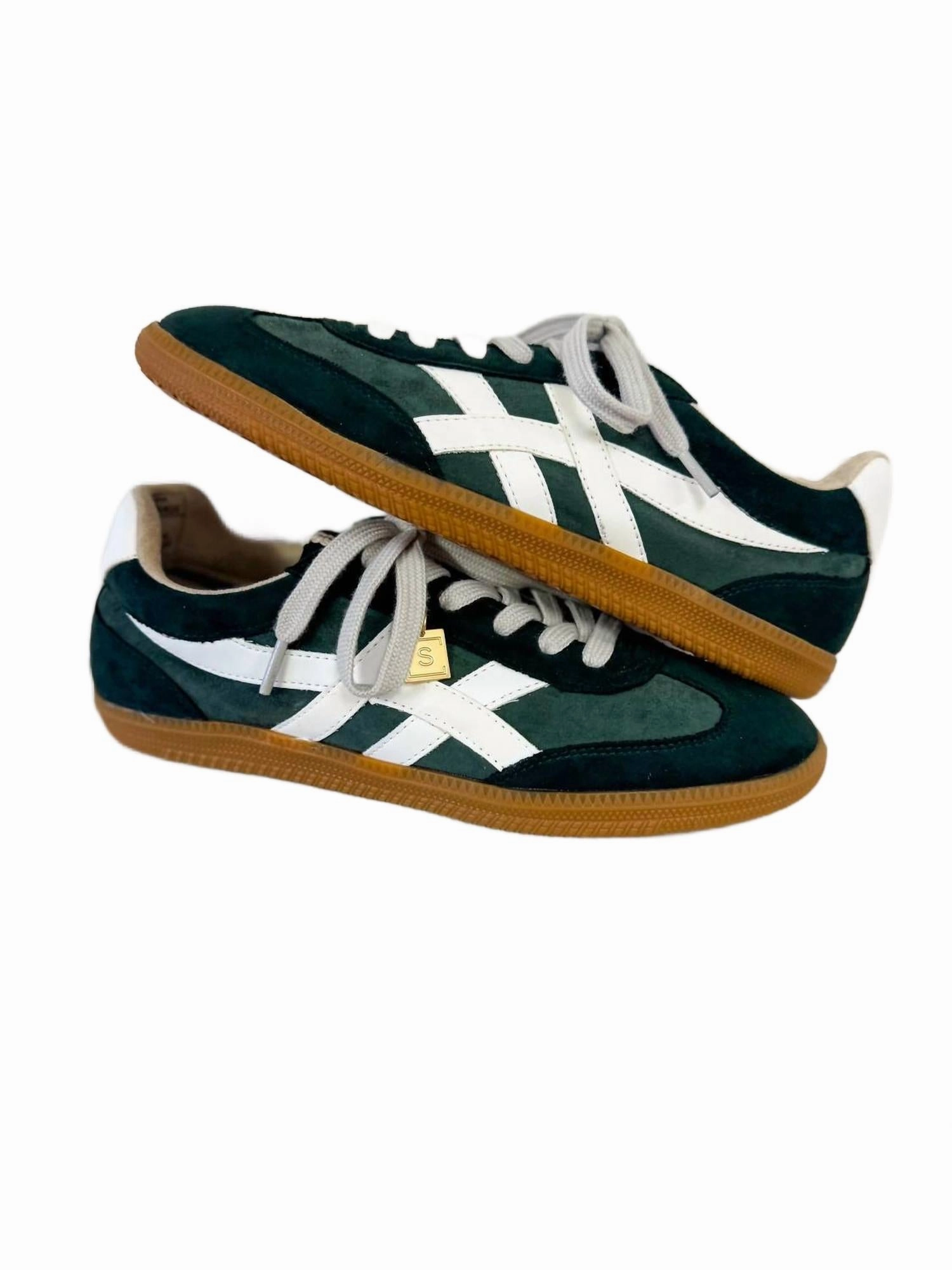 Women's Sasha Suede Sneakers In Green Suede Dsw Sneakers