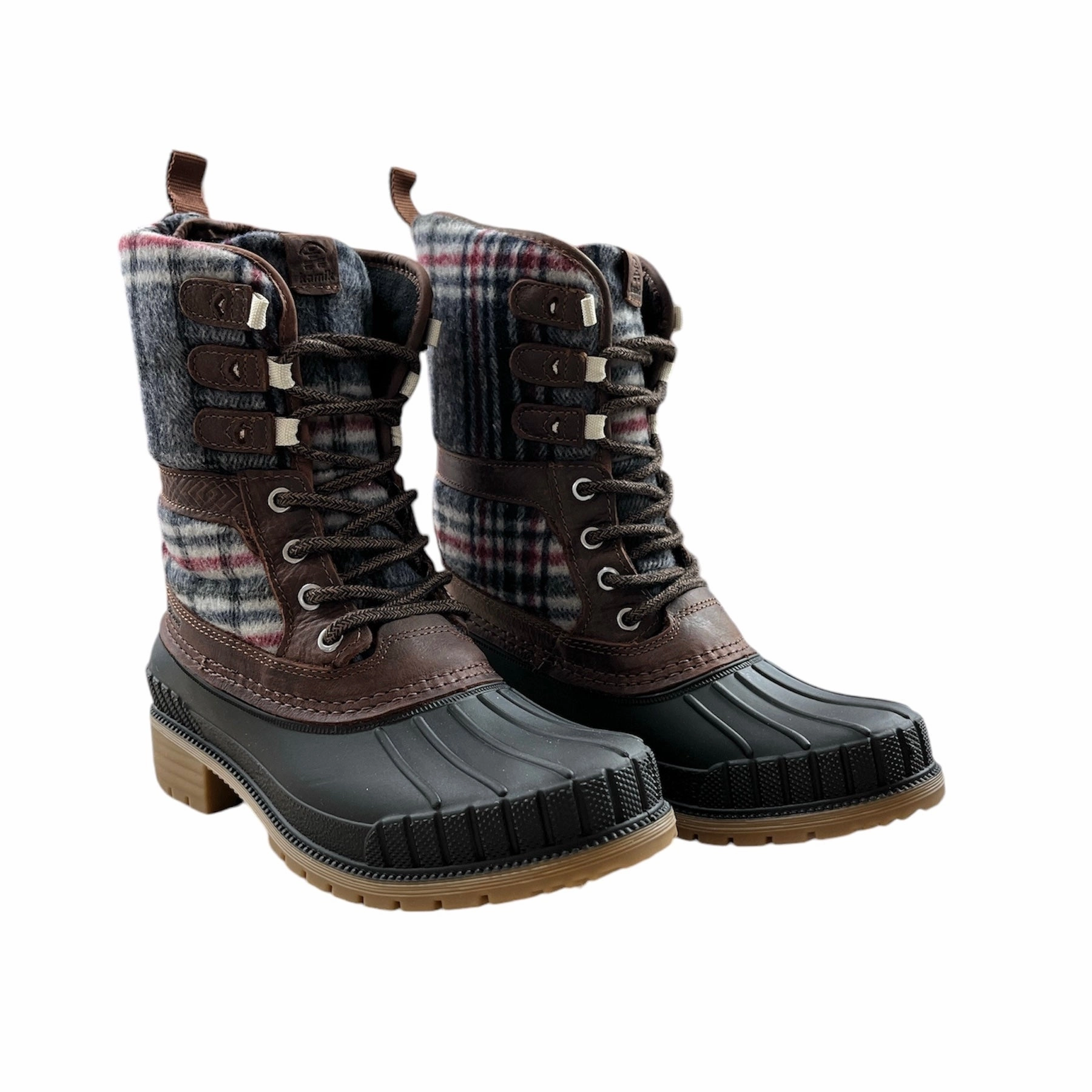 Dog Winter Snow Boots Women's Sienna 3 Dark Brown/Black
