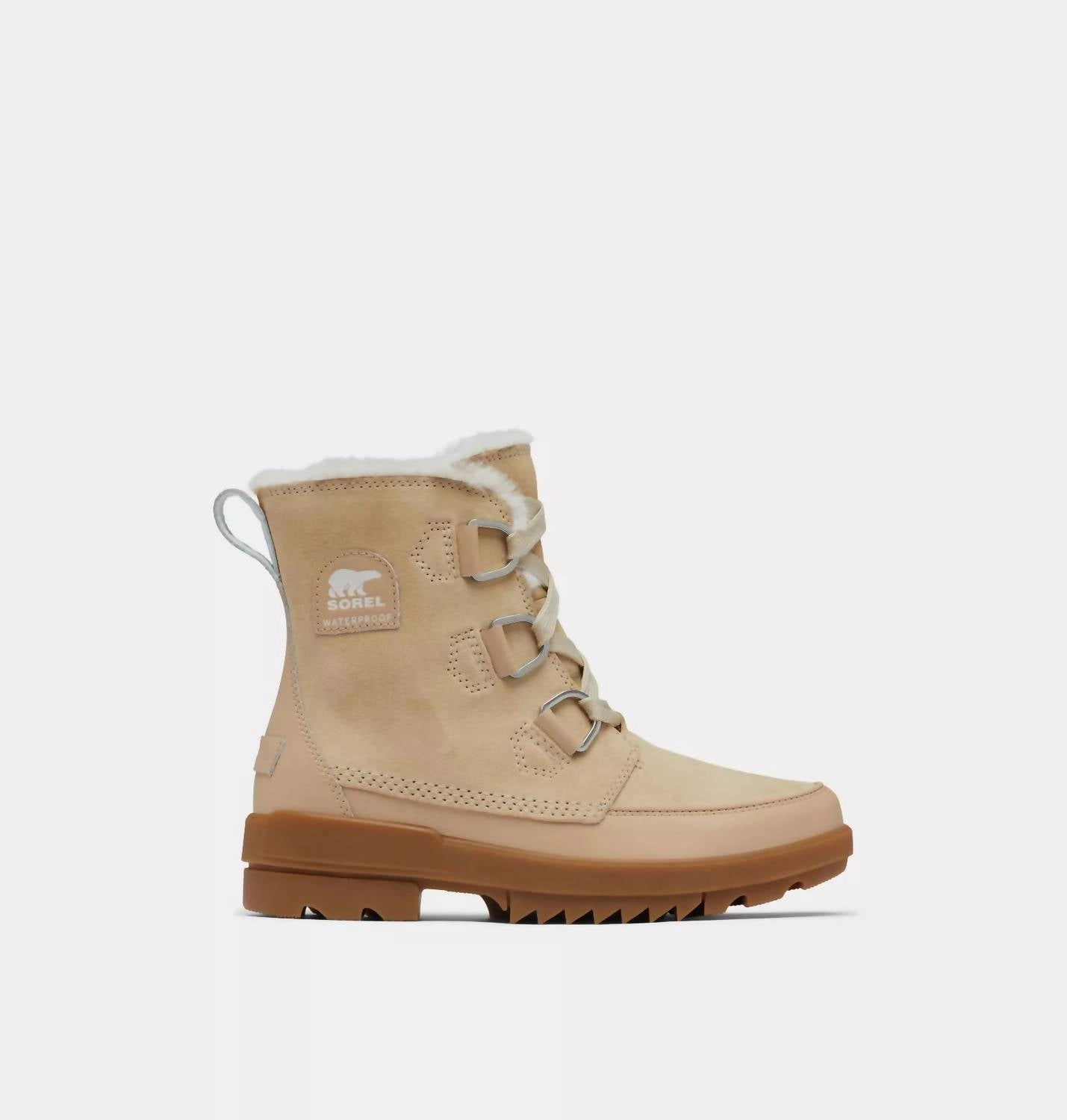 Moto Boots Doc Marten Women??S Tivoli Iv Waterproof In Ceramic Natural