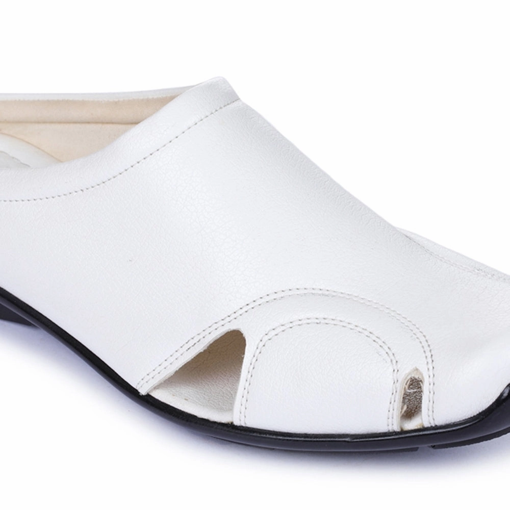 Fortune Black Casual Slip-on Mules For Men J-153 By Liberty Best Slippers On