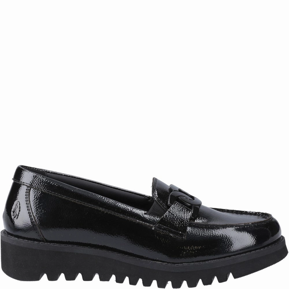 Hush Puppies Francis Loafer Patent Senior School Shoes Loafers Reddit