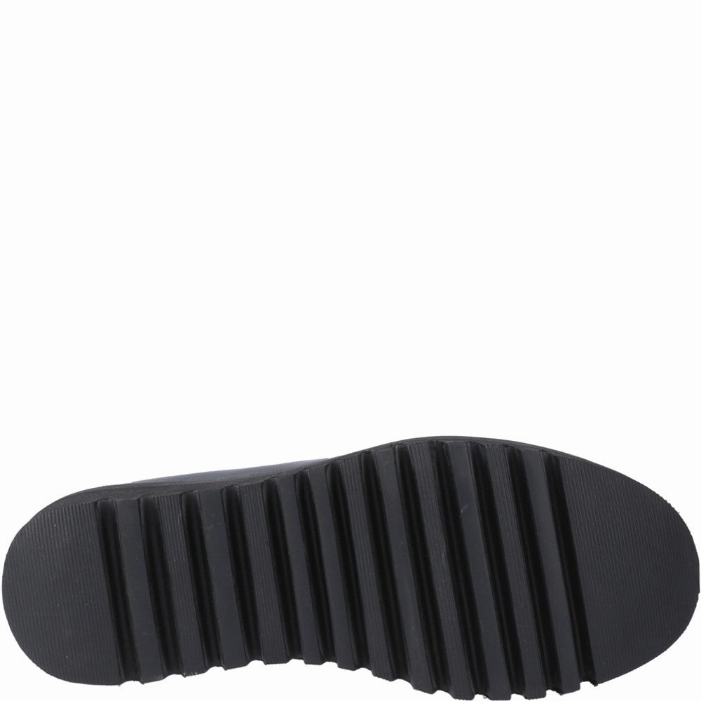 Hush Puppies Francis Loafer Patent Senior School Shoes Vegabon