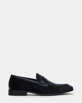 Lug Bit Loafers YARDLY BLACK VELVET
