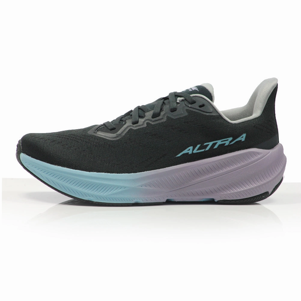 Altra Experience Flow 2 Women's Running Shoe - Black/Light Blue High Heel Drop Running Shoes