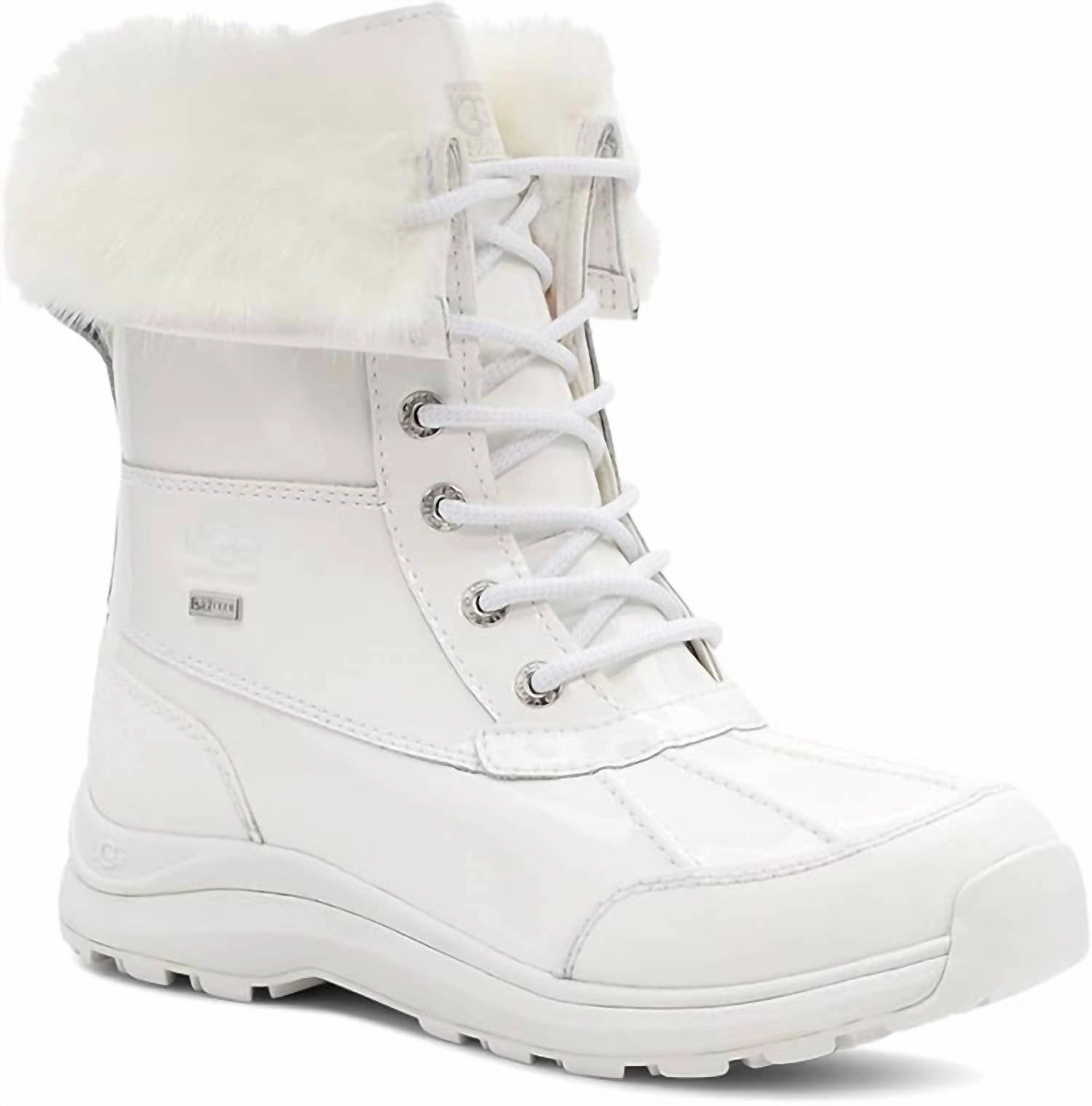 Women's Adirondack Boot Iii Patent Boots In White Remonte Boots