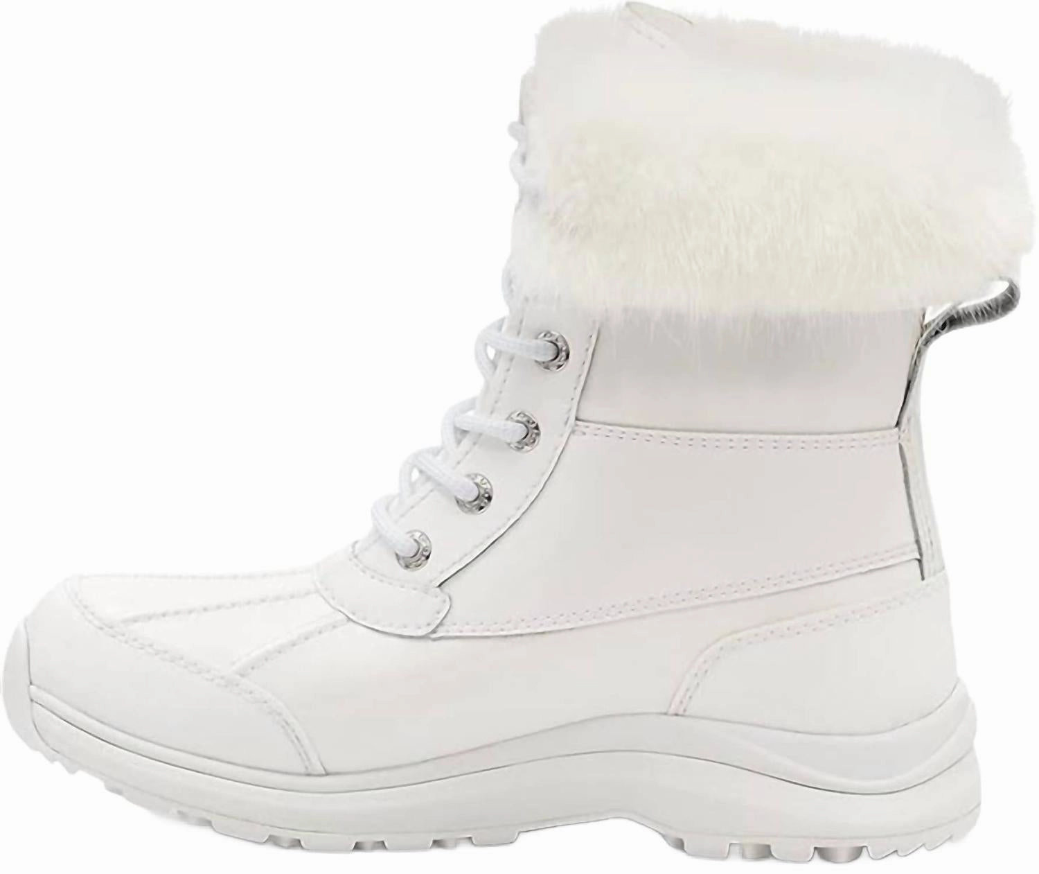 Boxing Boots Women's Adirondack Boot Iii Patent Boots In White