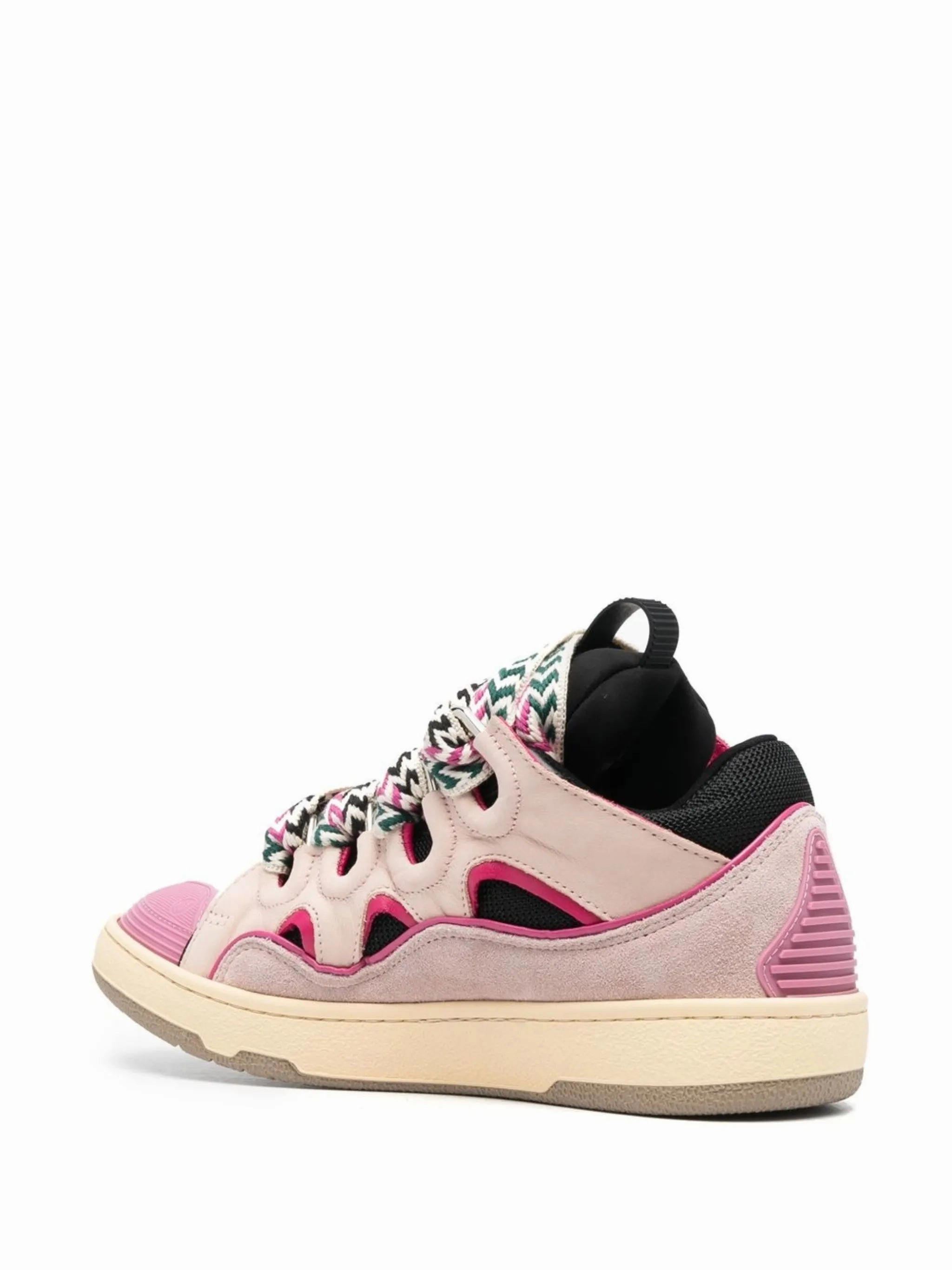 Fancy Flat Shoes chunky lace up sneakers