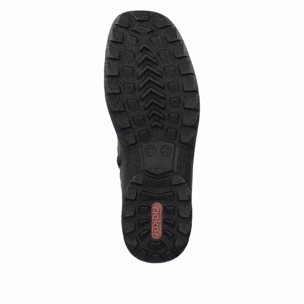 Z7055-00 Black Side Zip RTex Cowgirl Boots Real Leather