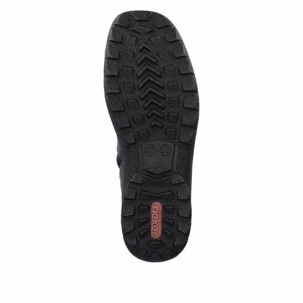 Winter Ankle Boots Z7055-00 Black Side Zip RTex