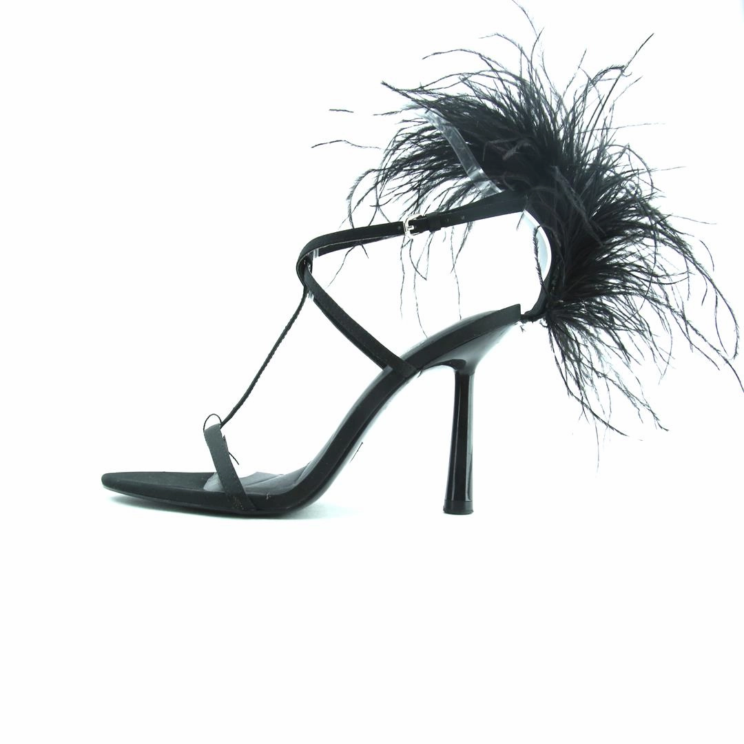 ZARA. . High Heel Slides Mules