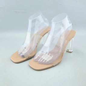 ZARA BASIC COLLECTION High Heel Shoes With Thick Heels