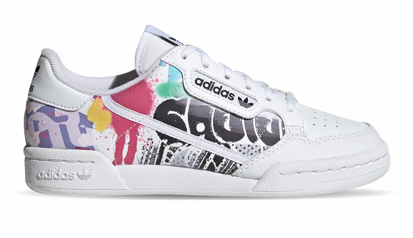 Adidas Originals scarpa sneakers da ragazzo Continental 80 EE6484 bianco Champs Sports Sneakers