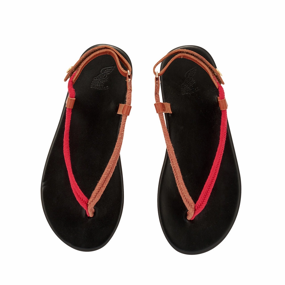 Sandals Resorts St. Lucia Zoi Red/Tan